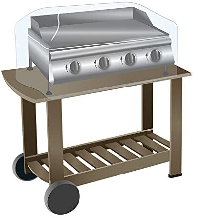 Greengeers - Funda Protectora para Plancha, Color Gris y Guijarro, 80 x 60 x 40 cm