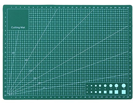 KingLan 220Mm X 300Mm A4 Non Slip Schneidematte Doppelseitig Selbstheilende Rotary Schneidematte Board