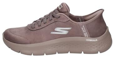 Skechers Go Walk Flex, Zapatillas Mujer, Brown, 39 EU