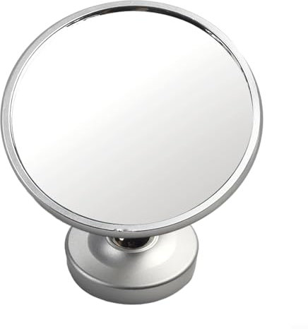 Coffee Shot Mirror, Magnetic Espresso Shot Mirror, HD Reflective Glass Mirror, 60Mm Diameter(sliver)