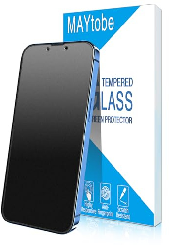 MAYtobe 2 Stück Matt Panzer Schutz Glas für iPhone 14/13/13 Pro Folie | Blendfreies Displayschutzfolie, Frei von Kratzern, Anti-Fingerabdruck, 9H Härte, Blasenfrei