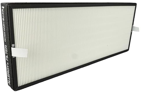 vhbw 1x Filtre HEPA compatible avec Rowenta Intense Pure Air XL PU6020F1, PU6020F0, PU6010, PU6020, PU6015 humidificateur d'air - Filtre de rechange