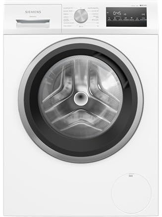 Siemens - Lavadora de carga frontal iQ300, 8 kg, 1200 r.p.m, smartFinish, Tambor waveDrum, Motor iQdrive, Blanco - WM12N265ES