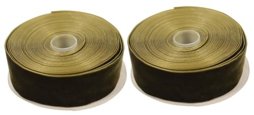 VILLCASE 2rollen Festival Package Ribbon Militärgrün Vielseitiges Bastelband Für Geschenkverpackung Dekoration Und Feierlichkeiten Hochwertiges Chinlon Material Leicht Zu Schneiden