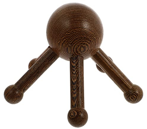 Kopfhautmassagegerät 1 Stück mit Krallenform Beige | Well Poliert, Abgerundete Ecken, Tragbares Design, auch Kopfkrallenmassagegerät Einsetzbar