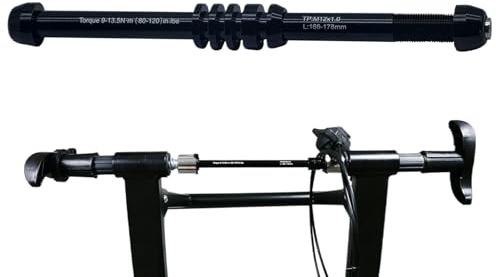 Perno Assale Passante Per Trainer Bici – Adattatore Ruota Posteriore Universale Per Rullo Da Allenamento | Asse Regolabile Compatibile E Bici Da Corsa, Accessorio Indoor Ciclismo Uomo Donna