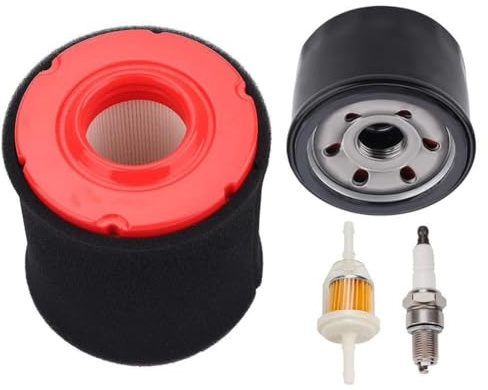 Kit de filtre à air et filtre à huile MoSundi pour tondeuse à gazon, compatible avec Craftsman T1300/T1500, Cub Cadet XT1-LT42, TB42, moteurs 547cc, ensemble de 4 pièces
