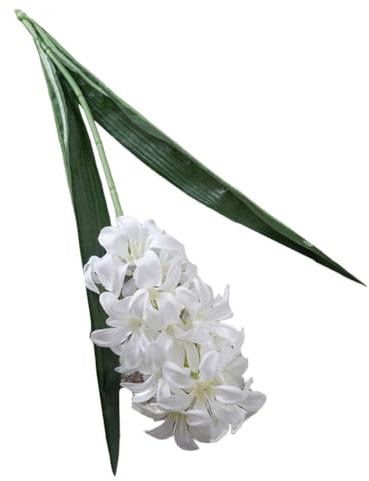 NEIQIUWING Jacintos artificiales elegantes para bodas y decoración del hogar
