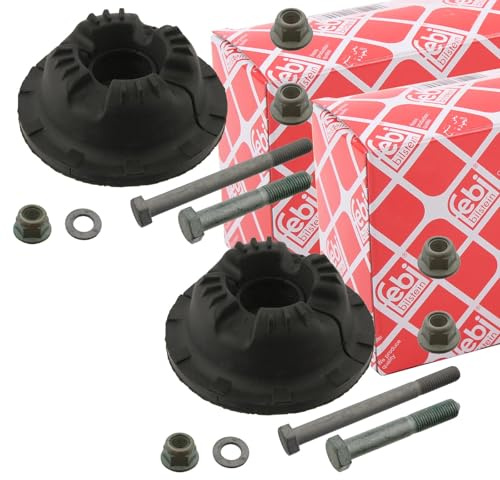 2x Febi Federbeinstützlager Domlager Prokit vorne | 2x 40384 für A4 Avant B6 B7 A6 C7
