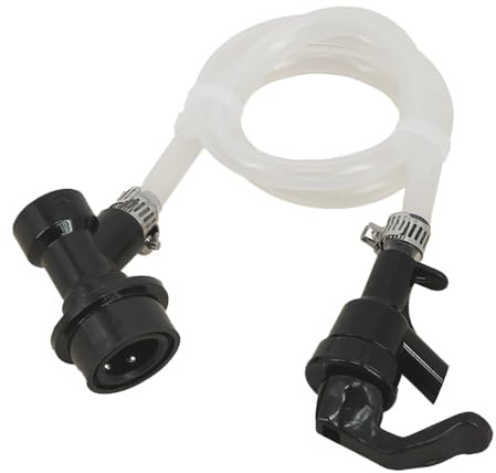 Kit de línea de cerveza con cierre de bola de 50 cm, grifo for picnic y manguera de silicona: dispensador portátil de barriles de cerveza casera for bares y eventos.