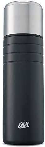 Esbit Isolierflasche Majoris | Edelstahl | BPA-Frei | Schwarz & Silber | 1L & mehr | Zu Hause, im Büro & unterwegs