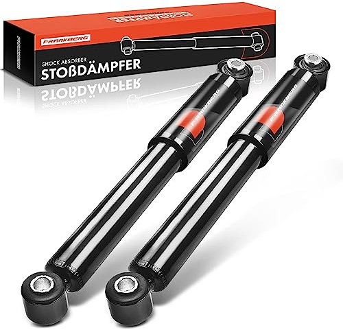 Frankberg 2x Ammortizzatore Pressione del gas Posteriore Compatibile con Combo 1.3L-1.7L 2001-2012 Corsa C 1.2L-1.7L 2000-2012 Zafira A 1.6L-2.2L 1999-2005 Meriva 1.3L-1.8L 2003-2010