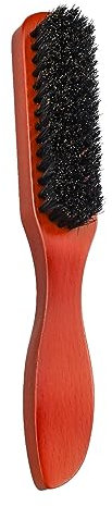 HXMJIED Boar Bristle Hair Brush for Men,Wooden Beard Brush Male Mustache Comb Multifunctional Men's Shaving Brush Facial Hair Brush