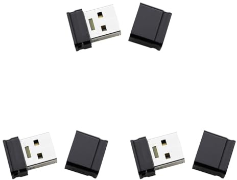 Intenso 3500450 Micro Line 4 GB USB-Stick USB 2 schwarz, 4GB - USB 2.0 (Packung mit 3)