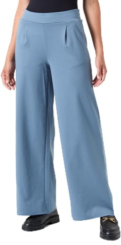 ICHI Dam avslappnade affärsbyxor, 184215/Blue Mirage, S