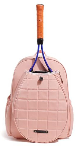 Tennis-Rucksack für Damen, tragbare Aufbewahrungstasche mit verstellbaren Schultergurten, große Kapazität, modische Kopf-Tennis-Tasche für Kinder, Damen, Herren