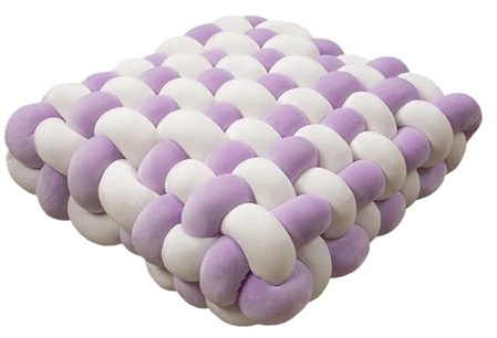 Almohada de lanzamiento de nudos, cojín de tiro anudado | Cómodo cojín anudado de soporte posterior - Almohadas decorativas de lanzamiento creativo para la sala de estar sofá sofá de dormitorio