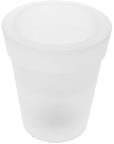 JOINPAYA Solar Powered Led Flower Pot Outdoor, Waterproof Illuminated Garden Planter White Light, Decorative Solar Led Vase for Patio and Yard