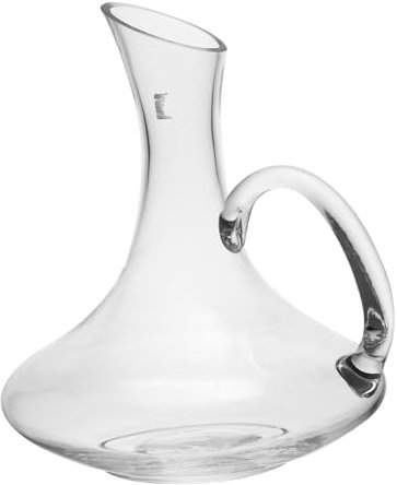 TOPPERFUN Decantador de Duradero 1500 Ml con Vertedor de y Asa Recipiente de Almacenamiento Multiusos para Bares y