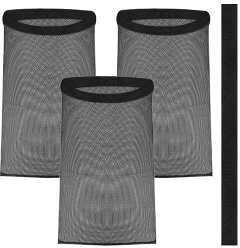 Genikeer Trampa de Pelusas para Salida de Secadora | 3 Unidades Bolsa Filtro de Pelusas | Bolsas Reutilizables con Adhesivas para Interior Exterior Lavandería Hogar Familias