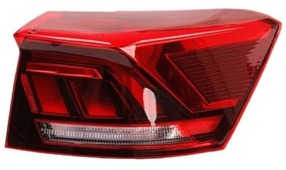Piloto Trasero Para VW Para T-ROC 2018 2019 2020 2021 Conjunto De Luz Trasera LED Advertencia Lámpara Freno Señal Giro Reversa Faros Traseras Montaje(Outside Right)