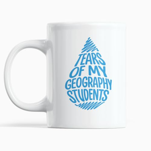 Gift Island Geography Teacher Mug | Geography Teacher Gifts | Funny Coffee Mug - Birthday Gift | Secret Santa | Gift for Colleague, Friend, School - Graduation Gift to Professor - Appreciation Gifts