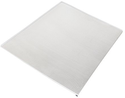 Emuca Protector fondo mueble cocina, fondo fregadero M100, 968 x 580 mm, espesor 16 mm, Aluminio
