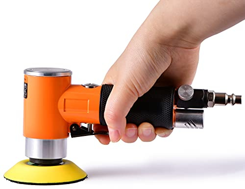ZHONG AN 2 3 pulgadas mini lijadora orbital con lijadora de aire de doble acción lijadora pulidora de aire Super suave y remolino libremente para el trabajo de cuerpo automático