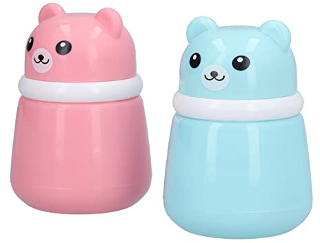 Puderquaste für Talkumpuder, Babypuder mit ausgezeichneter Leistung für Talkumpuder/Körper Talkumpuder/Maisstärke(Bärenpuff leere Schachtel)