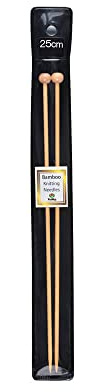 Tulip KNS100275 Knitting Needles, Bambus, Beige, Einheitsgröße
