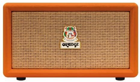 Orange Box Bluetooth Speaker by Orange Amps - 50W RMS Power, Portable Speakers, Rechargeable, 15+ Playback Time, includes Carry Strap - Classic Orange Tolex
