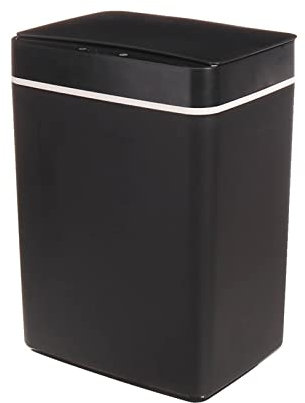 SUNESA Poubelle Cuisine 15L Induction Automatique Poubelle de Cuisine Poubelle Salon Salon Intelligent Induction Poubelle à ordures Poubelle/Poubelle Bin (Color : Noir)