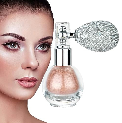 Glitzerstaub-Make-up - Pflegendes Schimmerpuder für Gesicht und Körper - Multifunktionales Highlighting-Spray für Arbeit, Treffen, Einkaufen, Zuhause, Dating, Reisen