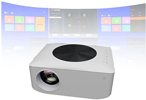 Proiettore Portatile WiFi, Proiettore Full HD 1080P, Proiettore Cinematografico Da Esterno Da 200 Pollici, Videoproiettore LED Per Proiettore Cinematografico Home Theater