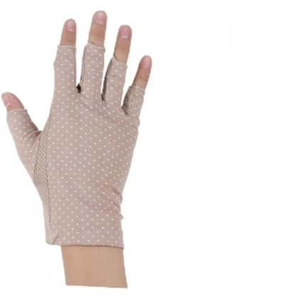 TINEASUR Mountain Bike Cycling Gloves Uv Protection Half Finger Riding Gloves for Women Thin Non-slip Design for Outdoor Sports