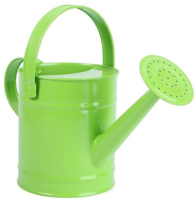 Homoyoyo - Regadera De Metal para - 5L Ideal para Jardín Diseño Divertido y Colorido Pequeños Jardineros