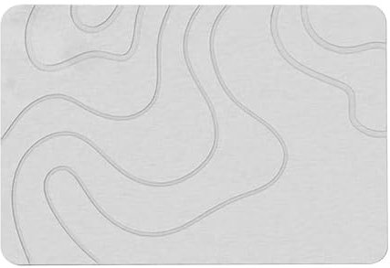 Genérico Alfombra de baño de ita, alfombras de Entrada, Alfombra de baño Absorbente de Piedra, Alfombra Antideslizante para Puerta de, Alfombra de Ducha de ita de Secado rápido con absorción