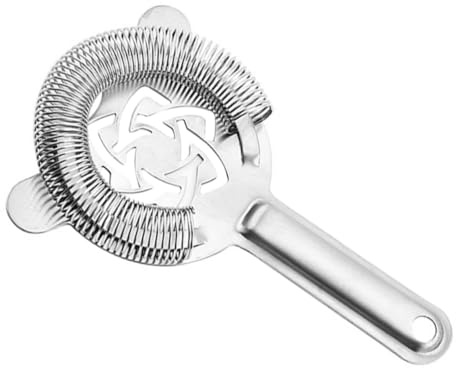 Zerodeko 1pezzi Colino Per Ghiaccio in Acciaio Inox Filtro Per Cocktail Colino Da Bar Per Cocktail Per in Acciaio Inox