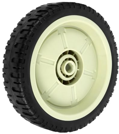 VALICLUD Roue de Rechange pour Tondeuse à Gazon Caoutchouc et Plastique et Résistante à Usure Installation Facile Compatible avec Tondeuses Autoportées de Remplacement Fiable pour Jardin