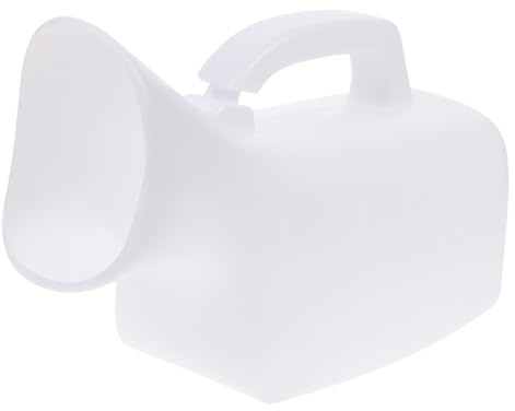 POPETPOP Women Urinal Large Capacity Urine Bottle Patient Plastic Urinal for Bedridden Use Urine Container for Home Care