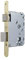 Tesa Assa Abloy 40105PHR Serrure à mortaiser en Bois, entrée 50, sans Cylindre Inclus, Finition Fer laitonné
