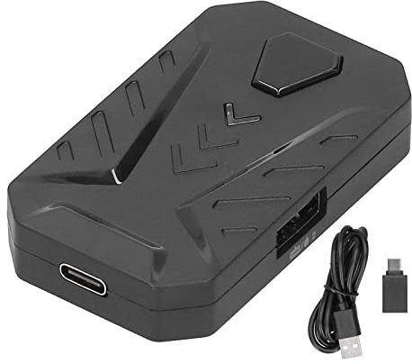 Adaptateur de Convertisseur de Clavier et de Souris Filaire Programmable pour Switch, pour, pour PS5, pour PS4, pour PS3, pour PC, Adaptateur de Contrôleur de Jeu