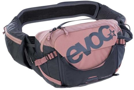 EVOC Unisex Hip Pack Hüfttasche, Dusty Pink / Carbon Grey, HIP PACK PRO Single EU