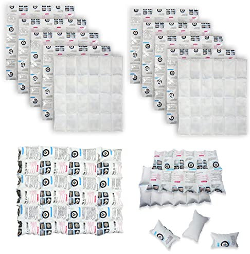 World-Bio Kühlakkus für Kühltasche, Kühlakku für Kühlbox und Kühltasche Klein, Brotdose mit Kühlakku, Lange Kühlleistung für Unterwegs, 14 x 13, 288Zellen