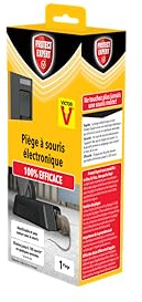 PROTECT EXPERT Piège À Souris Electronique - Rapide Précis - Facile À Utiliser - Elimination En Quelques Secondes - Jusqu'à 100 Rongeurs Par Pile - Aucun Contact Avec Le Rongeur SOUTRAP