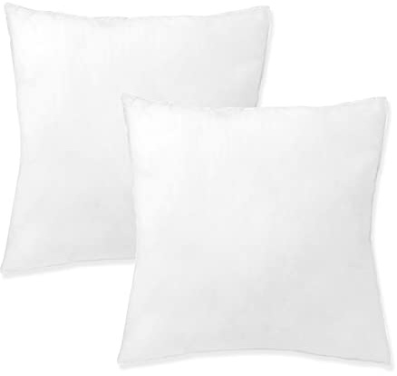 HOME MERCURY- Relleno de Cojines Pack2/4/6, Fibra Hueca Siliconada de Alta Recuperación, Antialérgico, Mullido, Indeformable, Mullido, Suave Adaptable a Todas Las Fundas. (50x50cm, Pack 2)