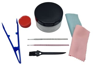 Pandorium All-in-One Jewellery Cleaning Revitalising Kit | Silver, Platinum and Gold Restorer |Diamond and Gemstone Cleaner | Polishing Solution