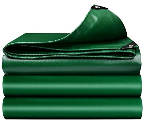 DMCHENGMA Abdeckplane Schwerlast wasserdicht mit Ösen Planen, Schutzplanen Allzweckplane Abdeckfolie Wasserdicht Reißfeste Vordächer (individuell gestaltbar) (Size : 4x4m)