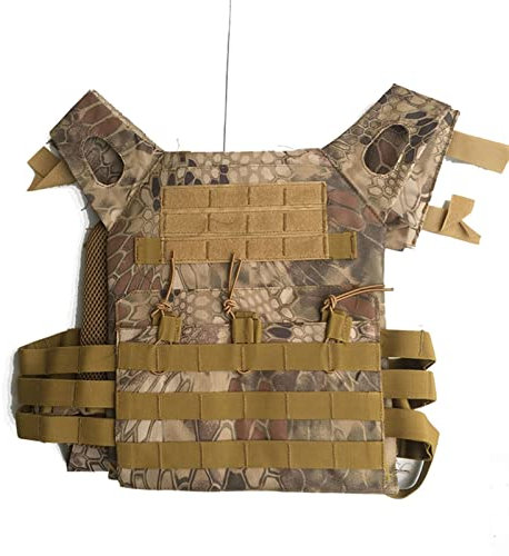 REYNEM Armee Grün Taktische Kampf Weste Outdoor Jagd Wargame Paintball Schutz Platte Träger Weste Airsoft Weste (Color : Kryptek Mountian)