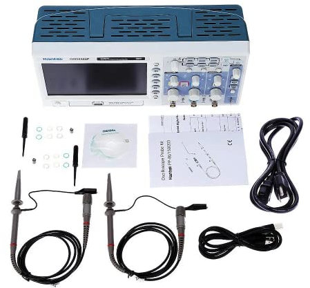 Hantek 2ch Oscilloscope Hantek DSO5072P DSO5102P DSO5202P Portable Digital Storage Oscilloscope USB PC Osciloscopio 2 Channel 70MHz 100MHz 200MHz 1GSa/s 40K(DSO5202P)